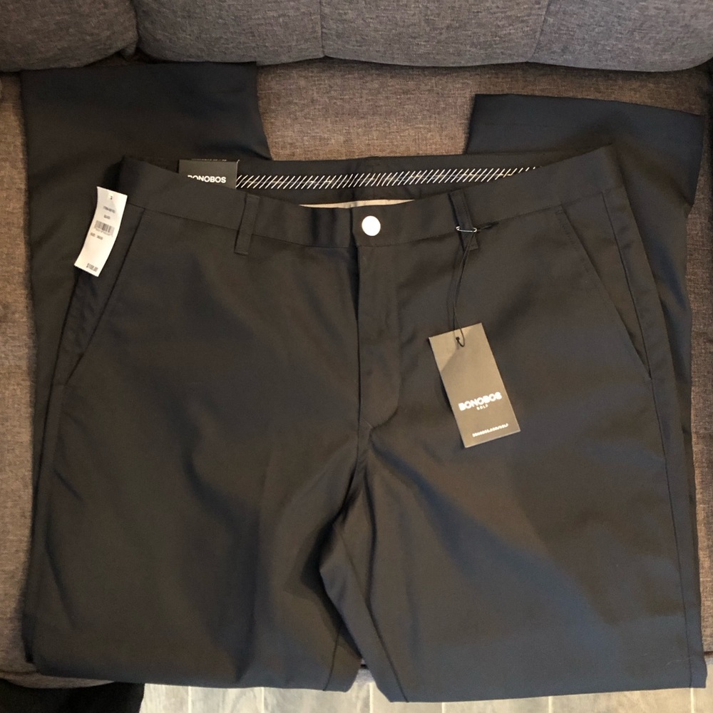 Bonobos Golf flat front 36/30 straight pants